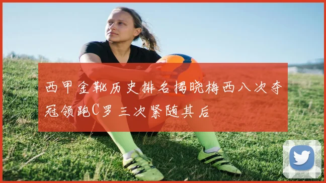 西甲金靴历史排名揭晓梅西八次夺冠领跑C罗三次紧随其后